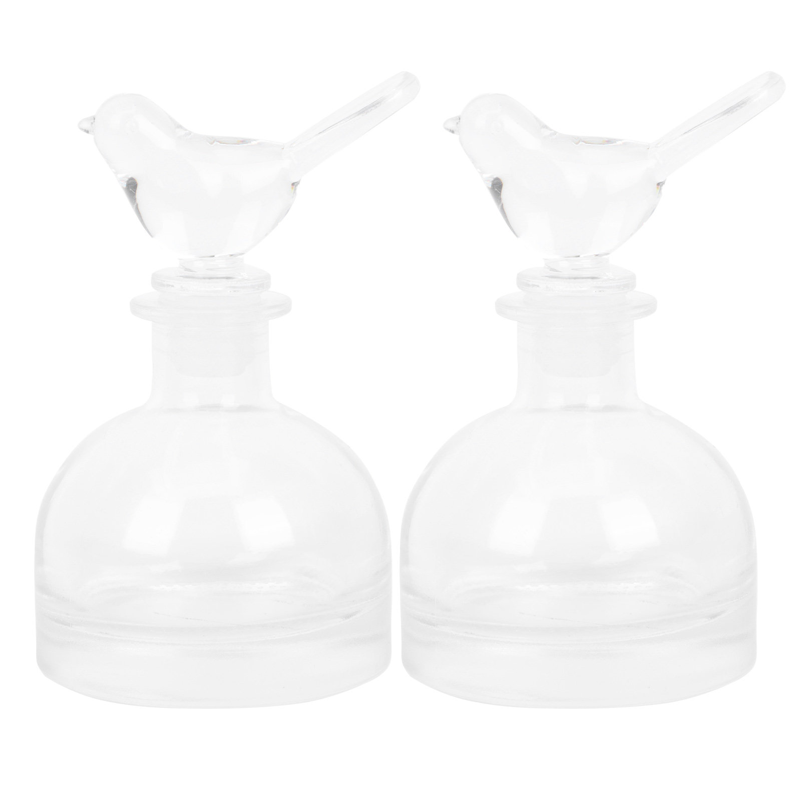 2Pcs Glass Perfume Bottles Pre - Home Fragrance Bottle ulasan dan harga