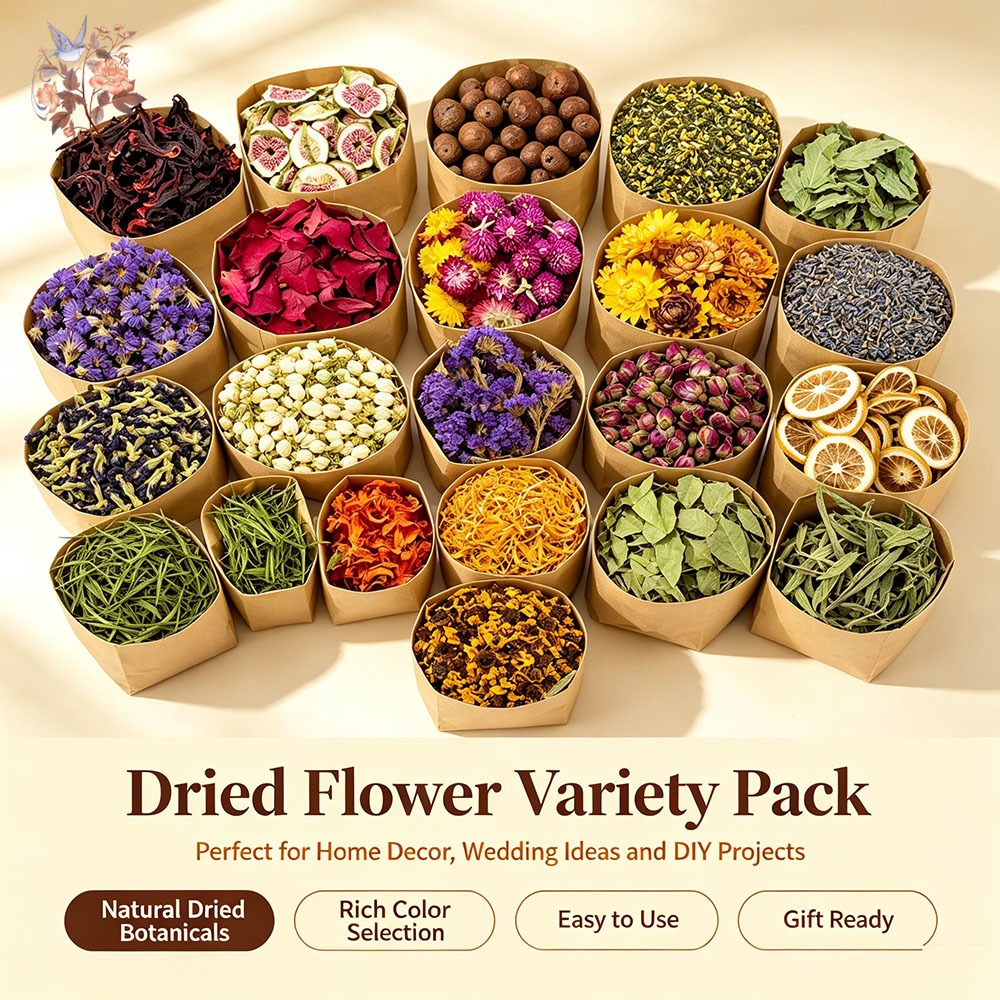Dried Herbs Kit Flower Botanic - Fragrance Your Home ulasan dan harga