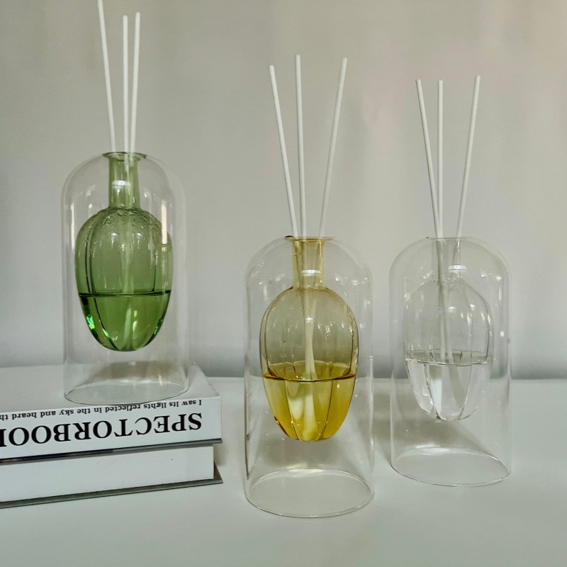 Ins Nordic U-shaped Double Wal - Home Fragrance Bottle ulasan dan harga