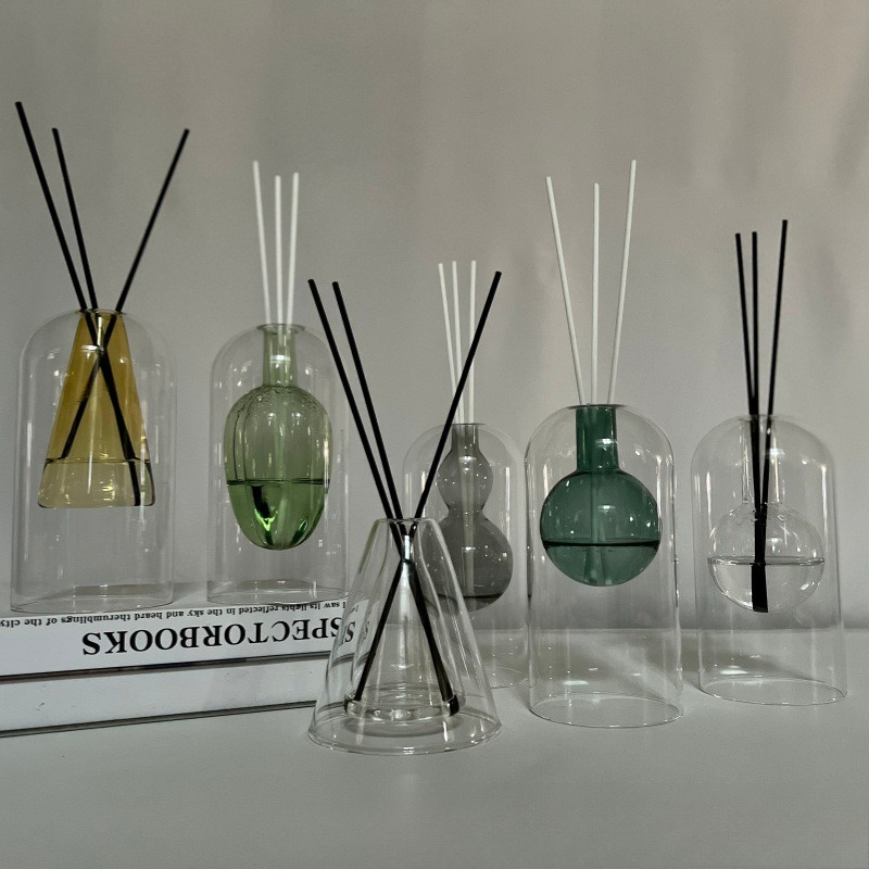 Ins Nordic U-shaped Double Wal - Home Fragrance Bottle ulasan dan harga