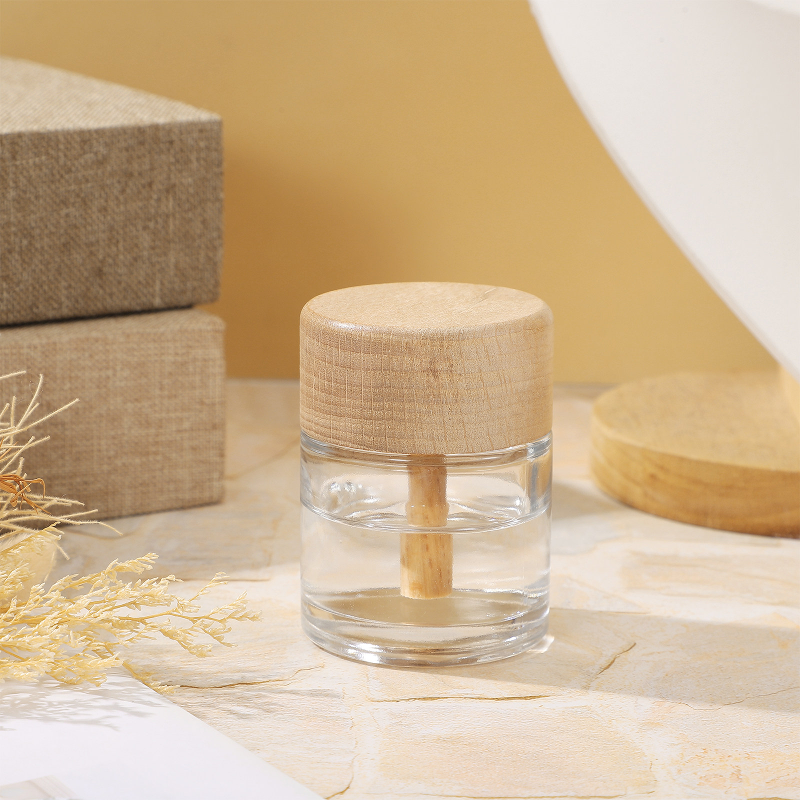 2Pcs Clear Reed Diffuser Bottl - Home Fragrance Bottle ulasan dan harga