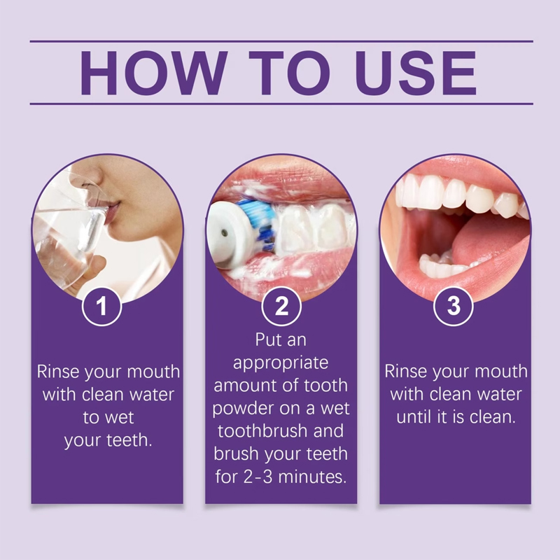 9D Purple Tooth Powder, 48-Hou - Home Fragrance Bad For You ulasan dan harga